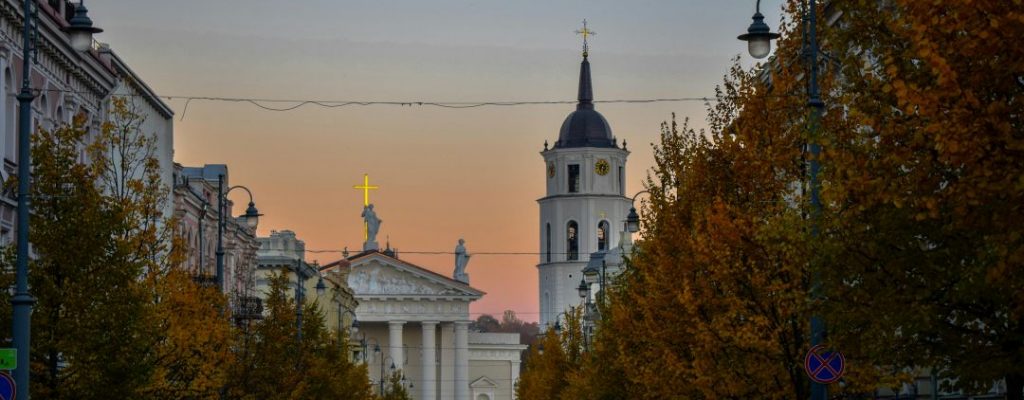 an image of vilnius cathedral