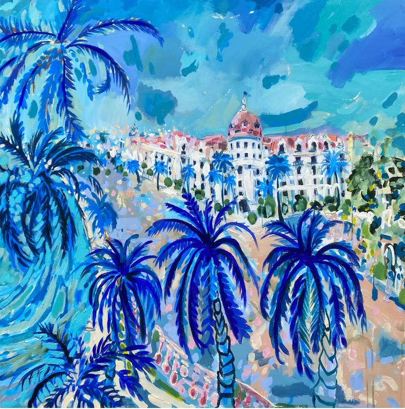 A copy of a painting by MIchael J Rumsby, made using MS snipping tool.