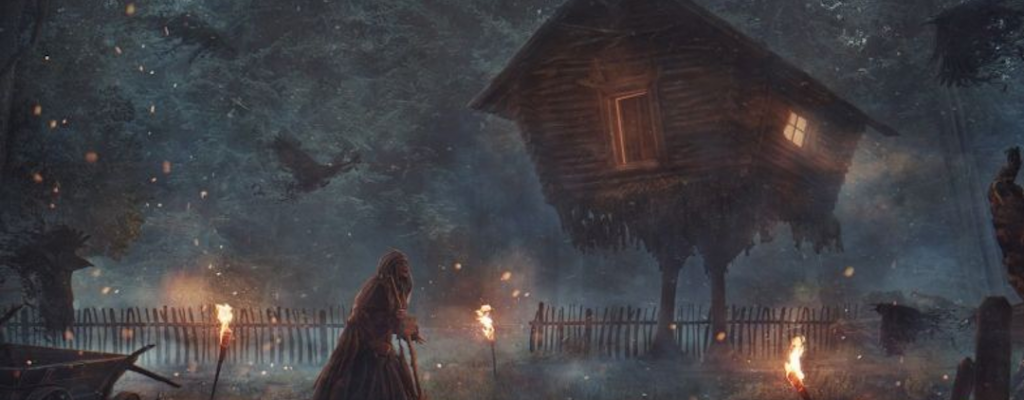 an image of Baba Yaga's hut