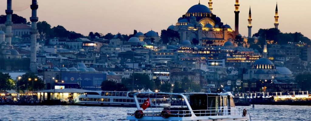 boat on the bosphorus