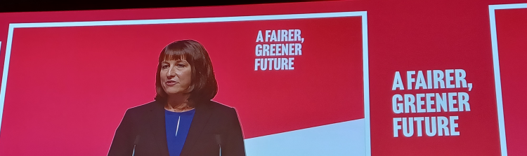 Rachel Reeves speaking at #Lab22