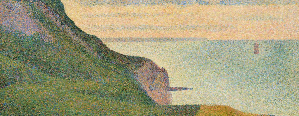 Seascape at Port-en-Bessin, by Seurat