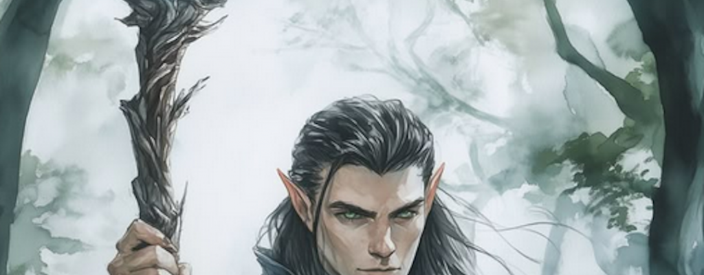 an elven sorcerer